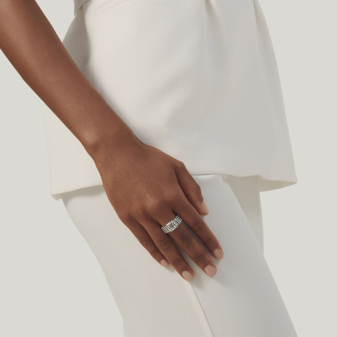 Giovanni Raspini Ring Tubigas Krokus Ring aus 925er Silber 12537