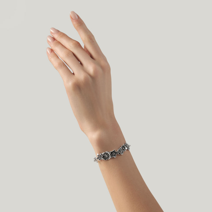Giovanni Raspini Small Bouquet Bracelet - 925 Silver Bracelet - 12702