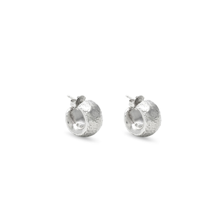 Giovanni Raspini Small Rock Earrings - 925 Silver Earrings - 12706