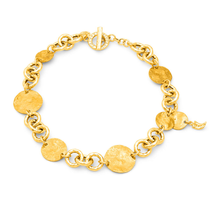 Collier Giovanni Raspini Dakota bronze doré N0008