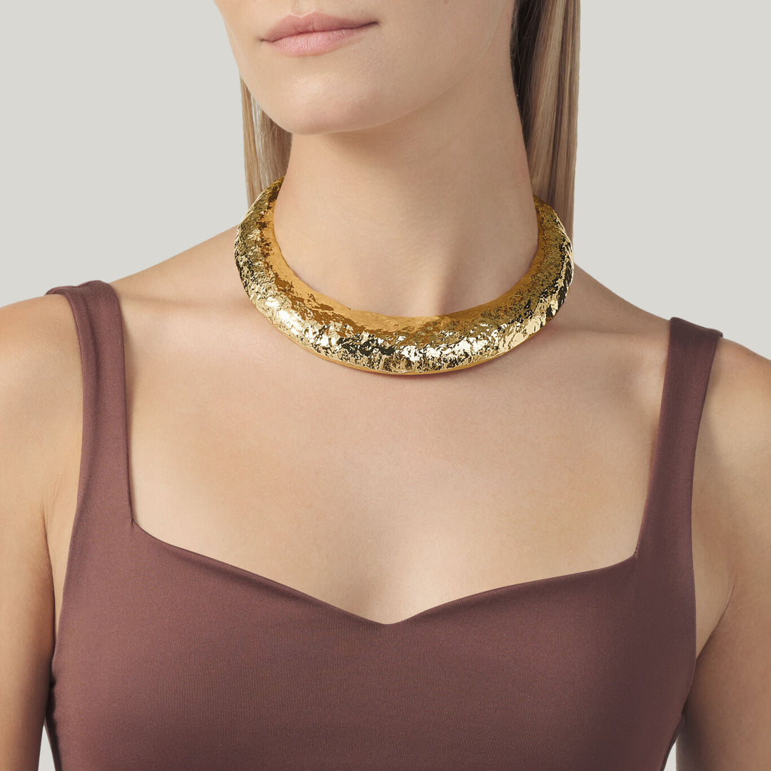 Giovanni Raspini Collana Sand bronzo dorato N0017