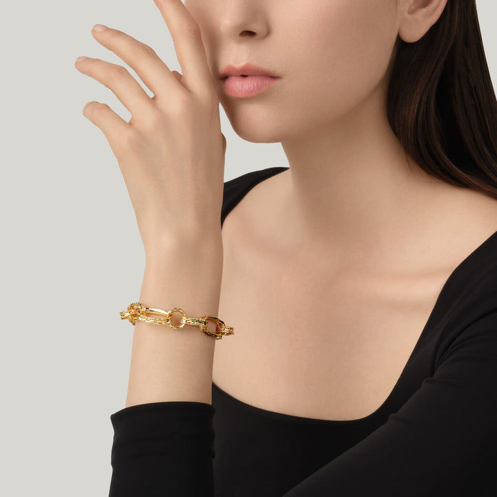 Giovanni Raspini bracciale catena yuma Bracciale placcato oro 18 kt N0043