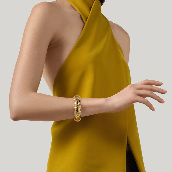 Giovanni Raspini dune bracelet 18 kt gold plated bracelet N0050