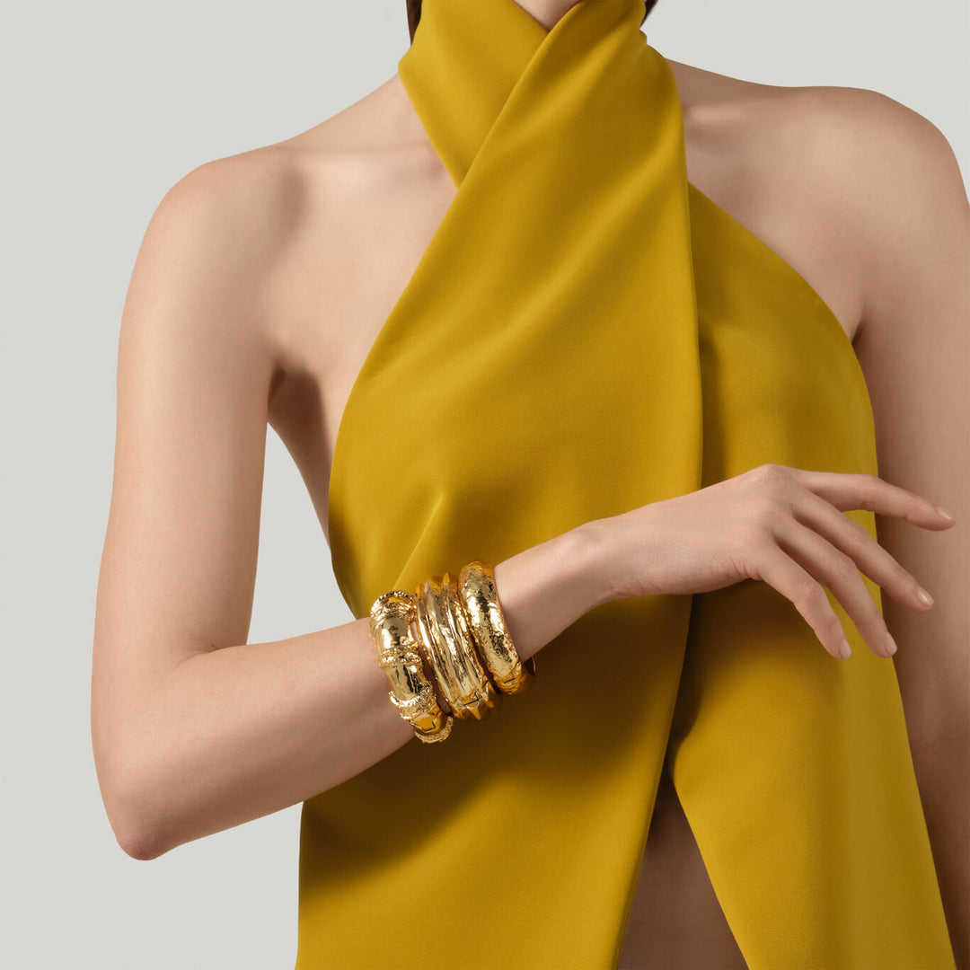 Giovanni Raspini dune bracelet 18 kt gold plated bracelet N0050