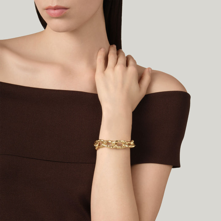 Bracelet zelda Giovanni Raspini bracelet plaqué or 18 carats N0061
