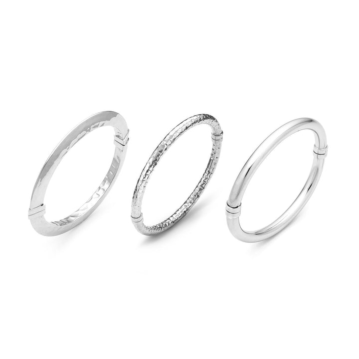 Giovanni Raspini Silber Rock Armreif Set 925 Silber Armbänder X01610
