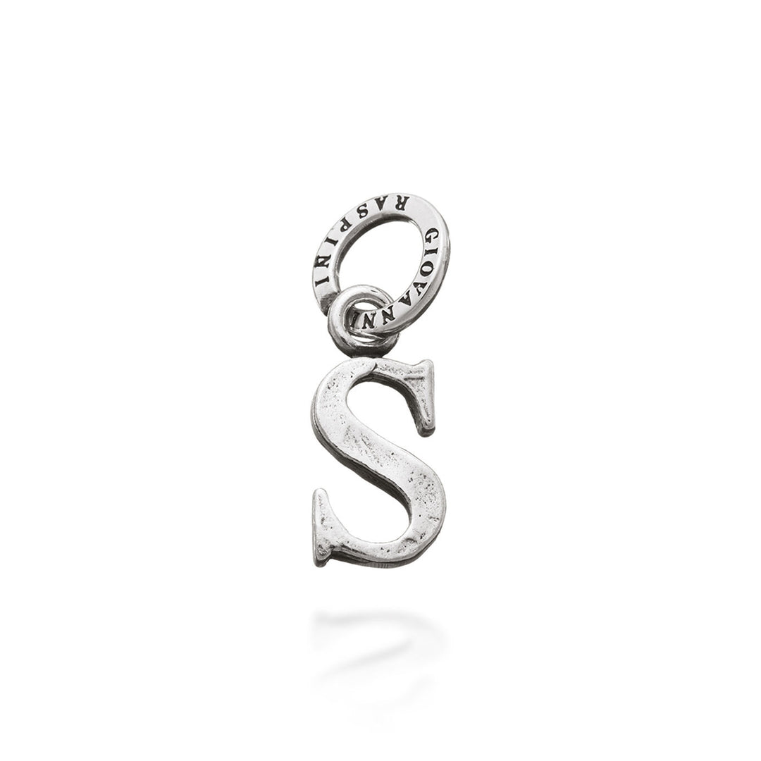 Giovanni Raspini pendentif en argent charme lettre Logo S 7816