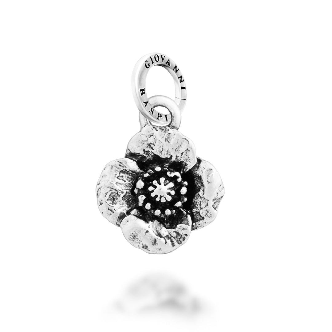 Giovanni Raspini Charm Coquelicot - Charm Argent - 12714