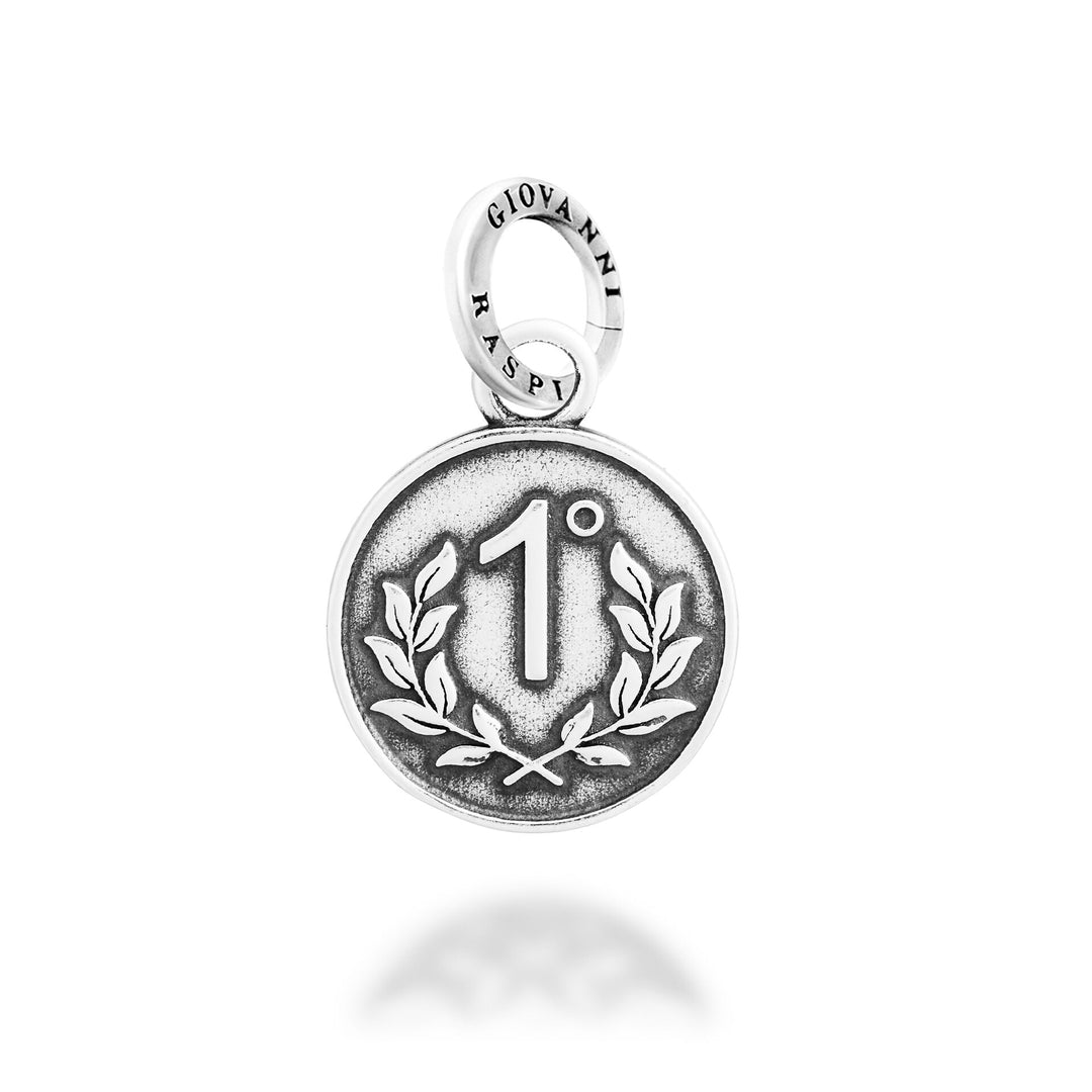 Giovanni Raspini Charm Médaille Numéro 1 - Charm Argent - 12772