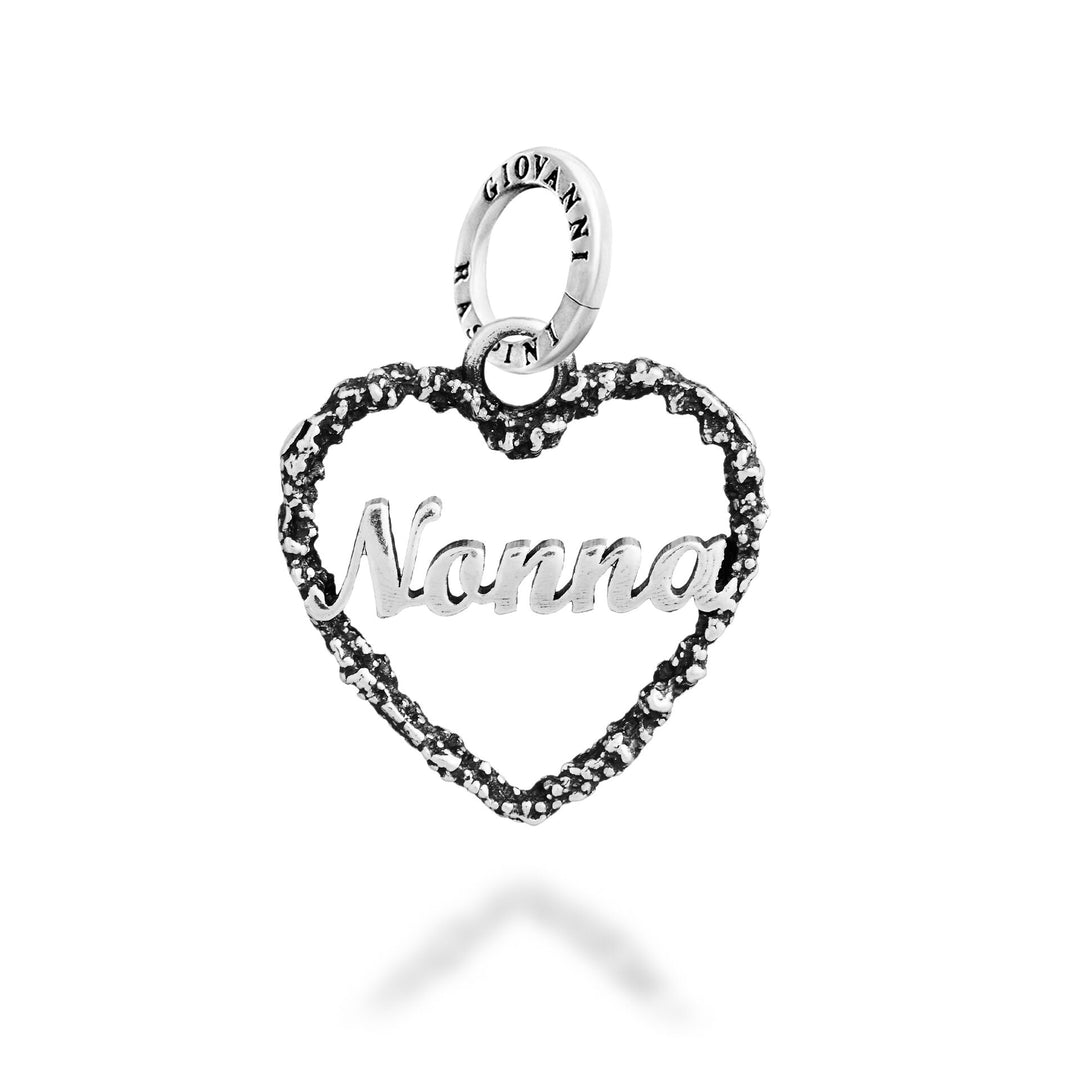 Giovanni Raspini Charm Cuore "Nonna" - Charm in Argento - 12810