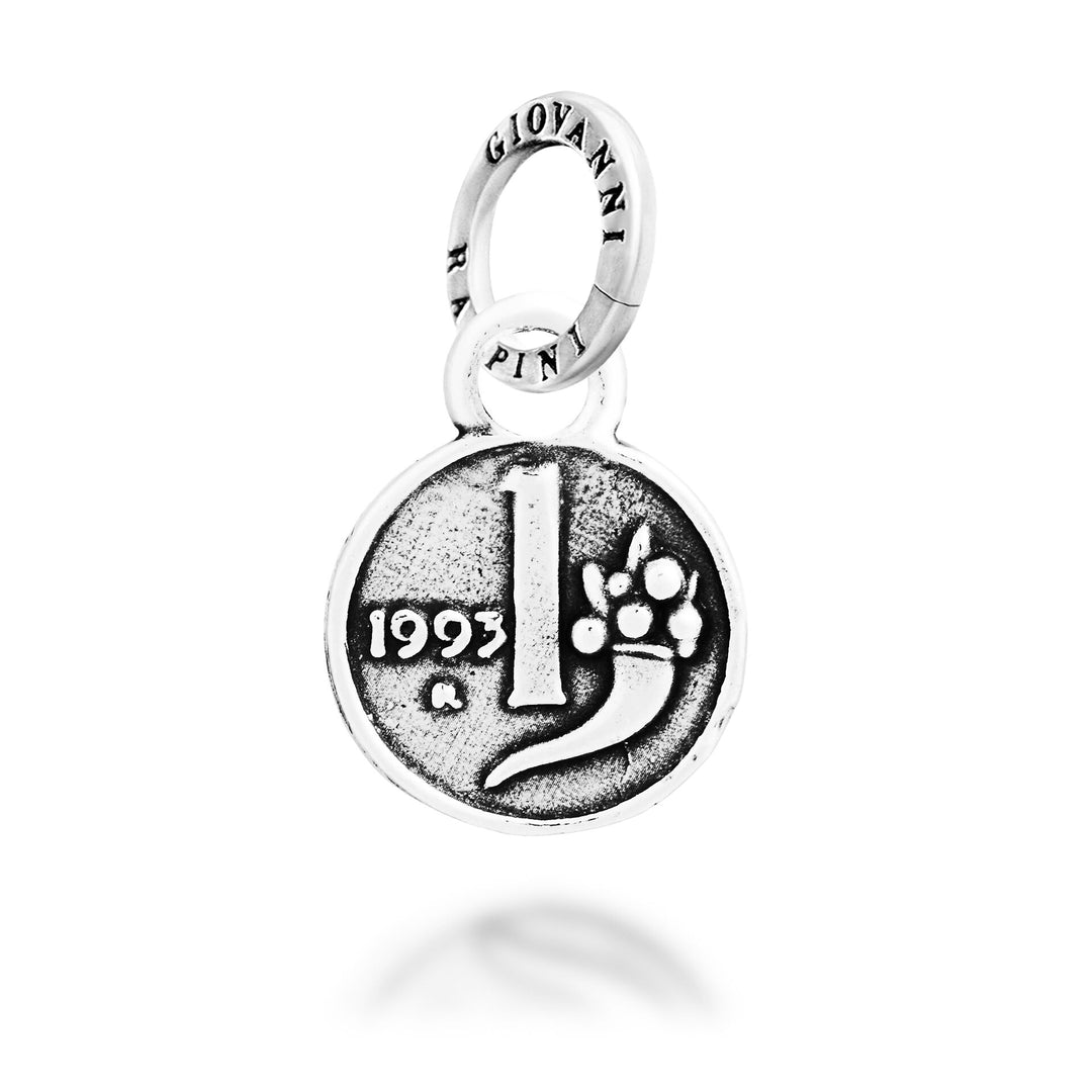 Giovanni Raspini Charm 1 Lira Piccola - Charm in Argento - 12815