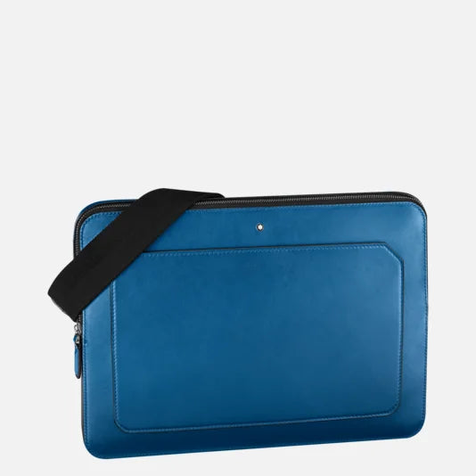 Montblanc Borsa le masterpiece ríomhaire Urban Blu Cobalto 124080