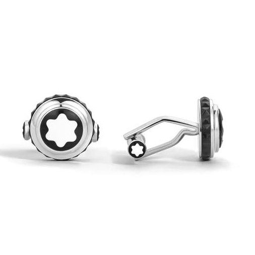 Montblanc Manschettenknöpfe Great Characters Homage to Queen Stahl 134671