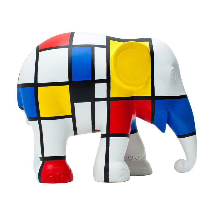 Elephant Parade Elefante Hommage na Mondriaan 15cm Limited Edition 3000 Hommage na Mondriaan 15
