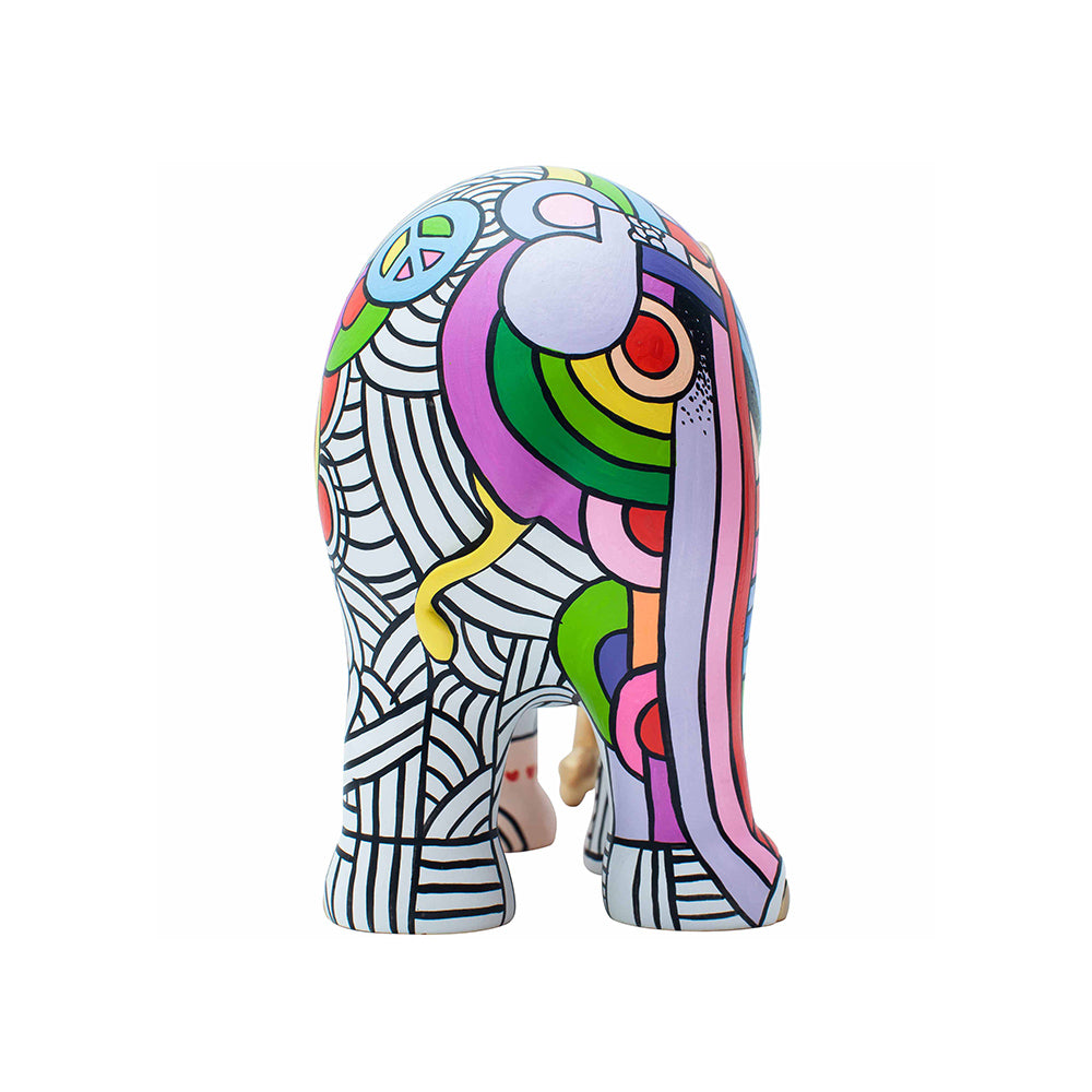 Elephant Parade elefante Peace, Love and Music 15cm Limited Edition 3000 pezzi
