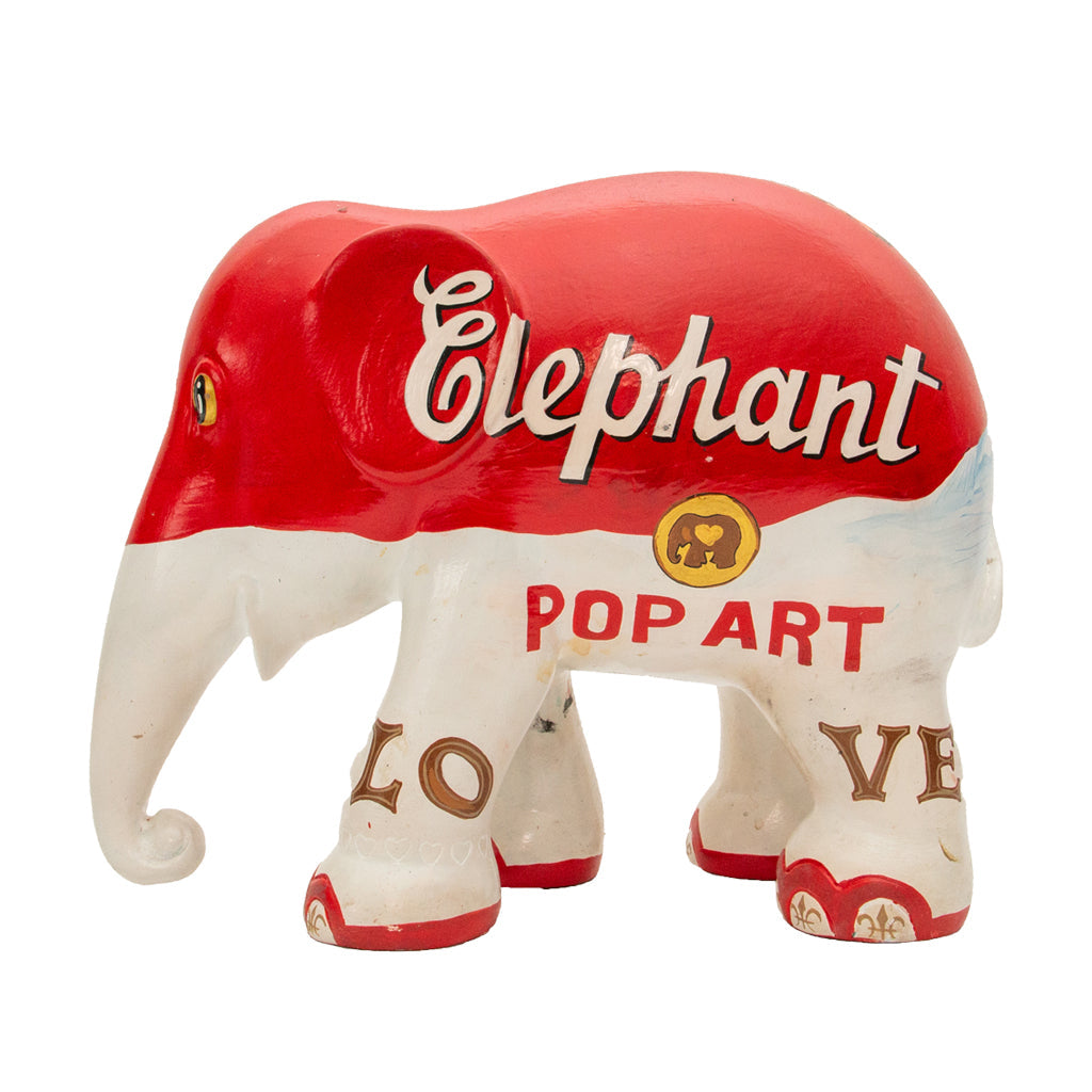 Elephant Parade Elephant Elephanty Pop Art 15 cm Limited Edition 3000 Elephanty Pop Art 15
