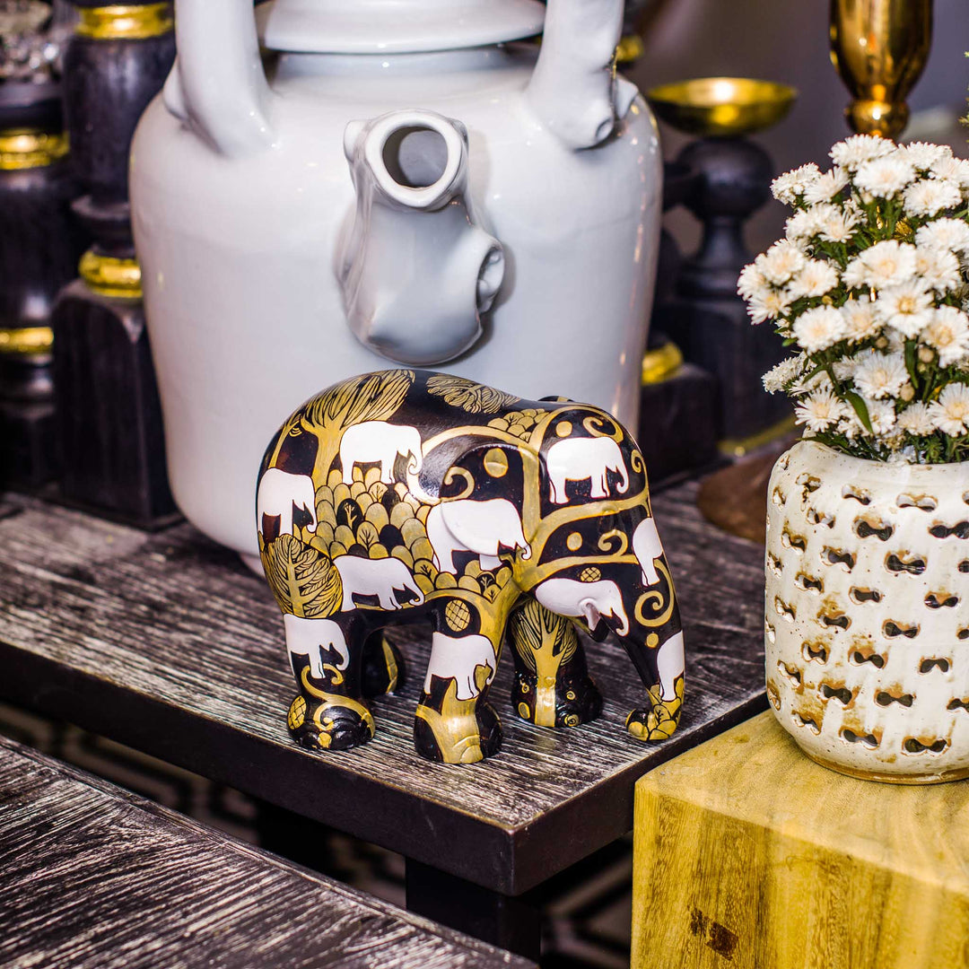 Elefantenparade-Elefant Goldie 15 cm Sara Caspani SKU Goldie