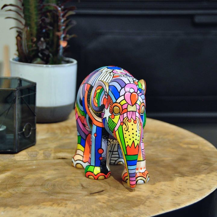 Elephant Parade elefante Peace, Love and Music 15cm Limited Edition 3000 pezzi