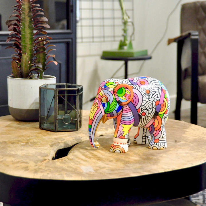 Elephant Parade elefante Peace, Love and Music 15cm Limited Edition 3000 pezzi