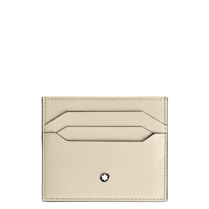Porte-cartes Montblanc 6 compartiments Meisterstück ivoire 199303