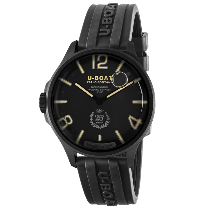 U-BOAT Darkmoon 25° Black PVD 46mm schwarzer Quarzstahl, schwarzes PVD-Finish 2026