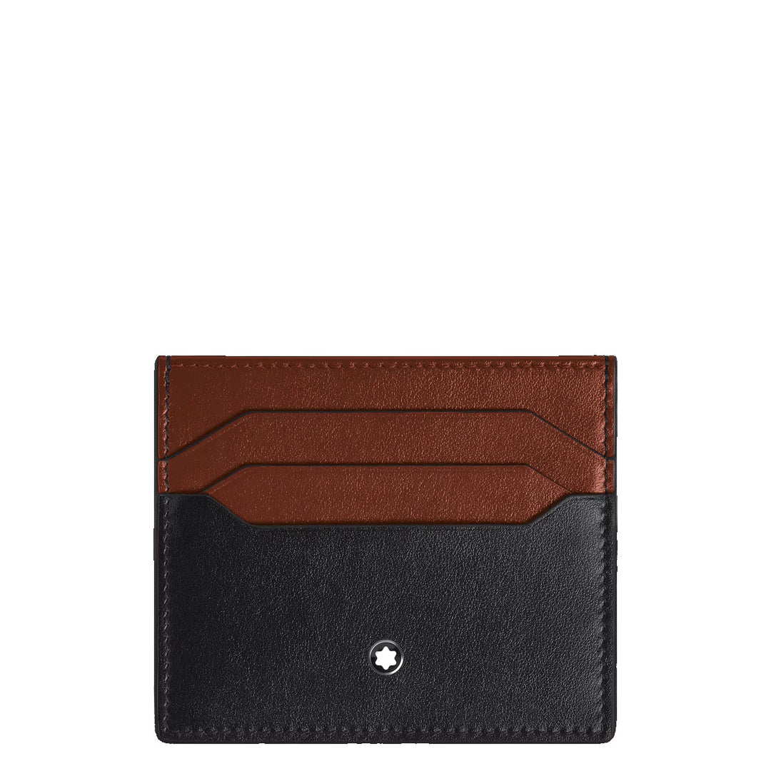 Porte-cartes Montblanc 6 poches cuir Meisterstück 223137