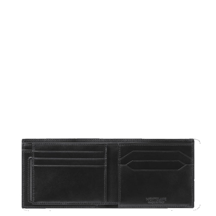 Montblanc Meisterstuck 6 -Dommer lommebok med 2 svarte synlige lommer 198314