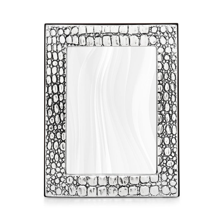 Giovanni Raspini Small Crocodile Frame - Silver Frame - 02401