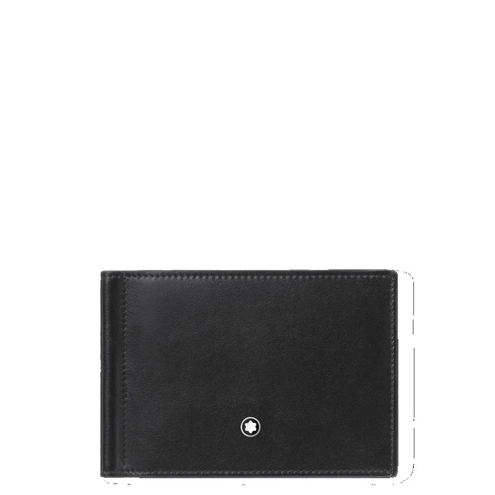 Montblanc Wallet Meisterst ⁇ ck 6 compartments with black money clip 198313