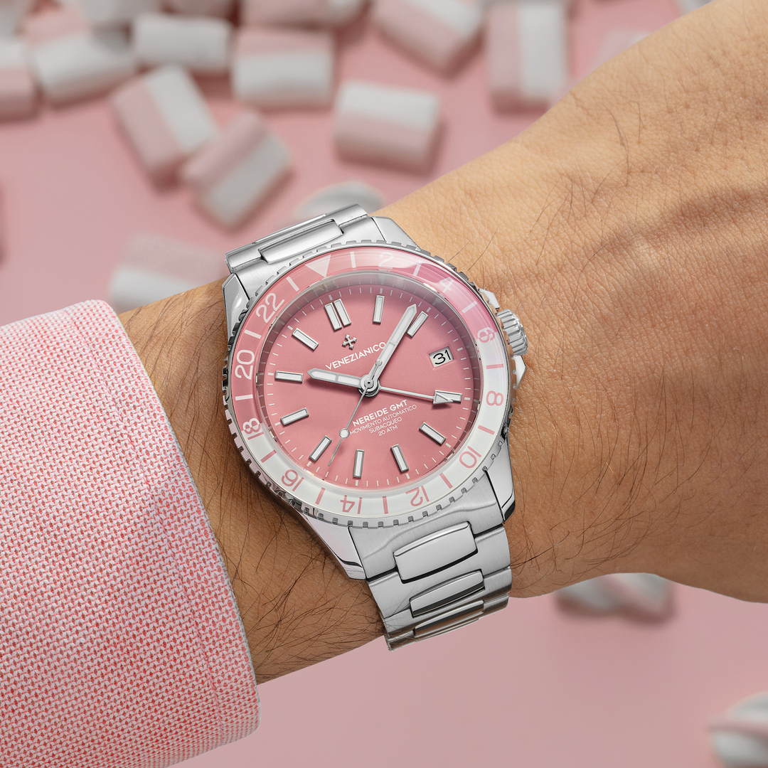Venezianico Néréide GMT Rose - 3521506C