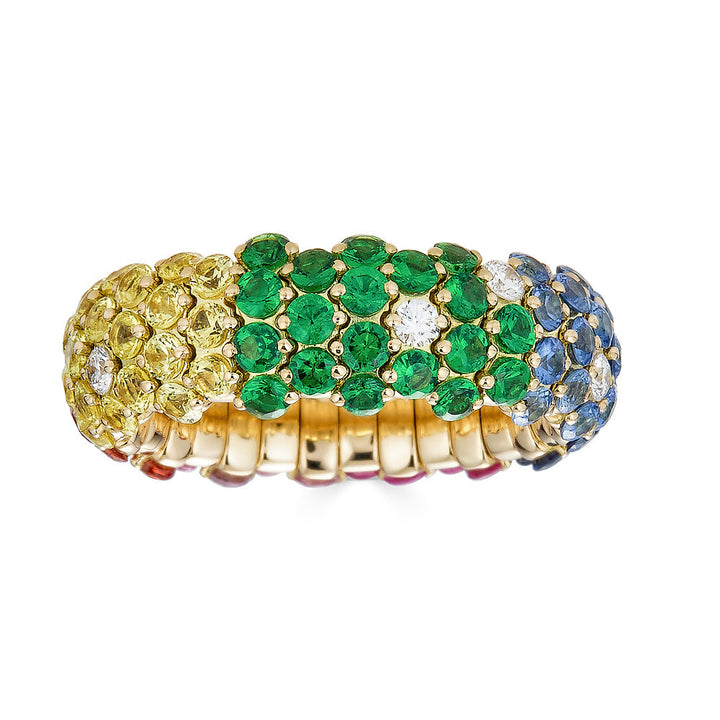 Bague élastique arc-en-ciel Zydo 63443