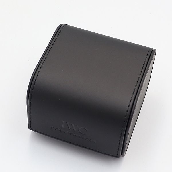 IWC Uhrenbox aus schwarzem Leder IWIWA68258