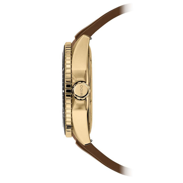 Mido orologio Ocean Star GMT 44mm nero automatico acciaio finitura PVD oro giallo M026.629.37.291.00