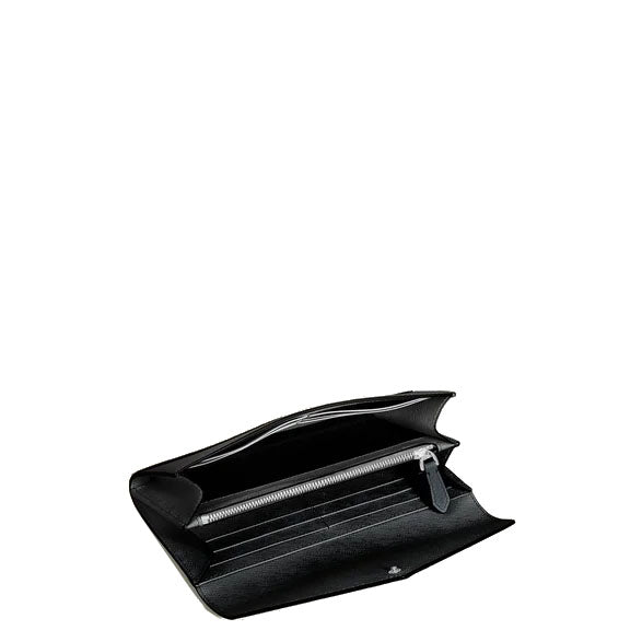 Carteira Montblanc Continental Sartorial preto nano 198876