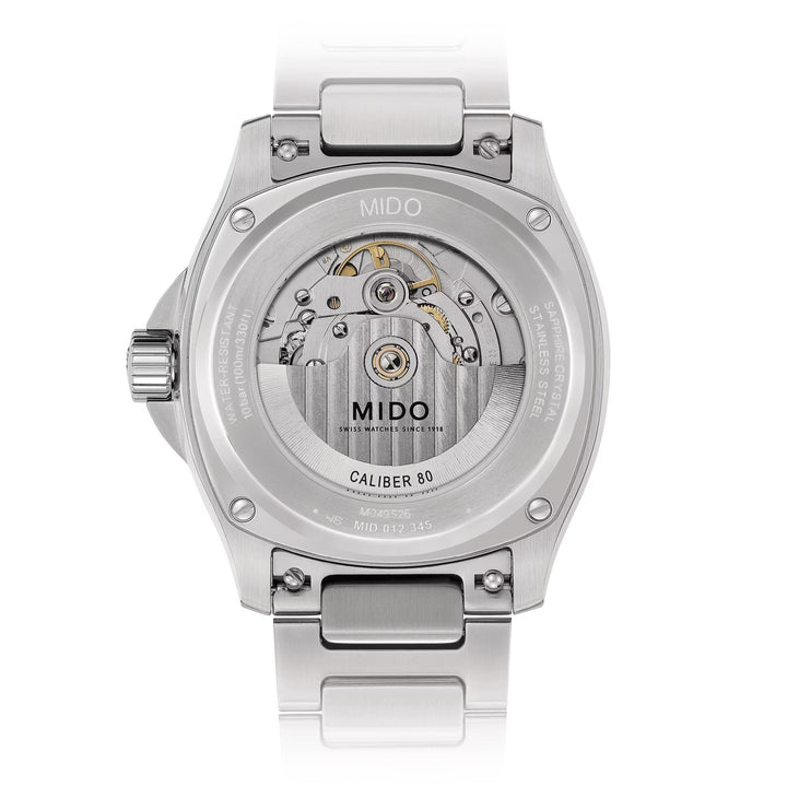 Mido Multifort TV Watch Big Date 39x40mm Automatisk grå stål M049.526.11.081.00