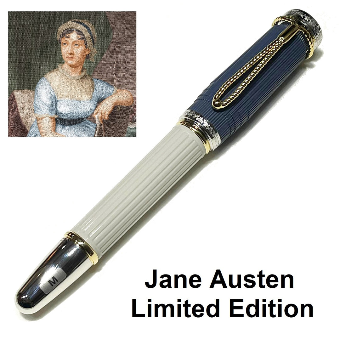Montblanc Fountains Writers Edition Hold Homage Jane Austen Limited Edition Punta M 130672
