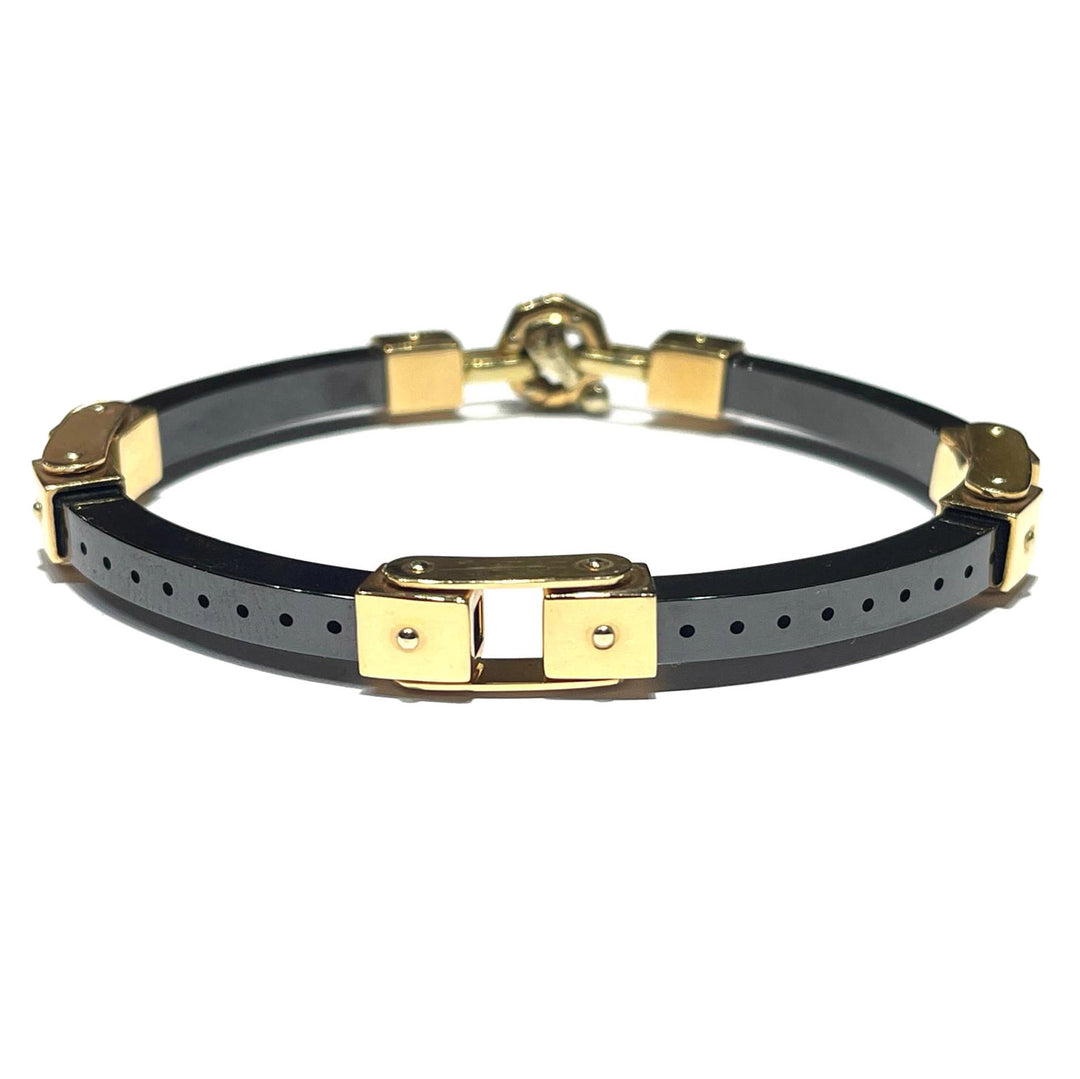 Barakà bracciale Ceramic oro giallo 18kt ceramica BR21367N