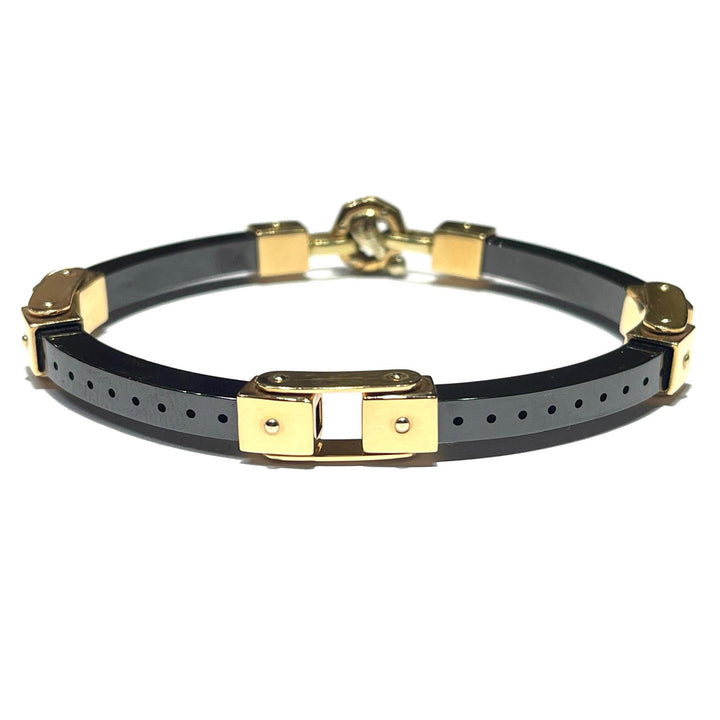 Barakà bracciale Ceramic oro giallo 18kt ceramica BR21367N