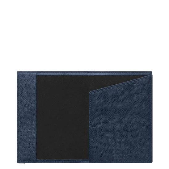 Montblanc passport case Sartorial ink blue 131733