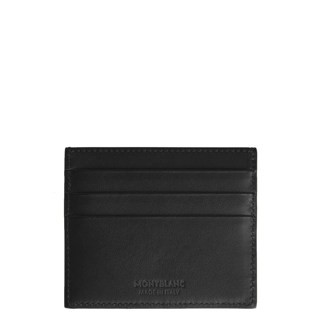 Porte-cartes Montblanc 6cc Extreme 3.0 noir/cayenne 199419