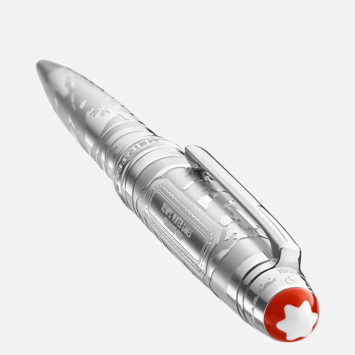 Montblanc penna a sfera Meisterstück X Olympic Heritage Chamonix 1924 Solitaire Media 131373