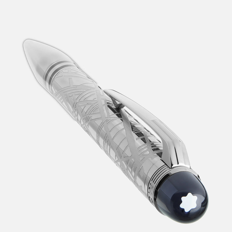 Montblanc penna a sfera Starwalker Spaceblue métal 130221