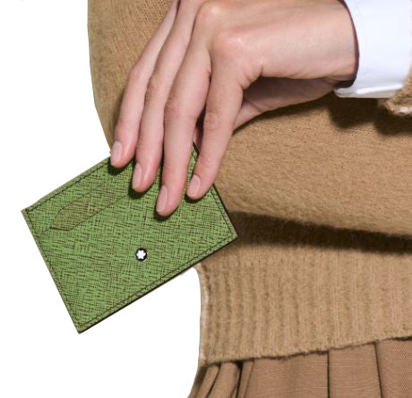 Porte-cartes Montblanc 5 compartiments Sartorial multi citron vert / cassis 199388
