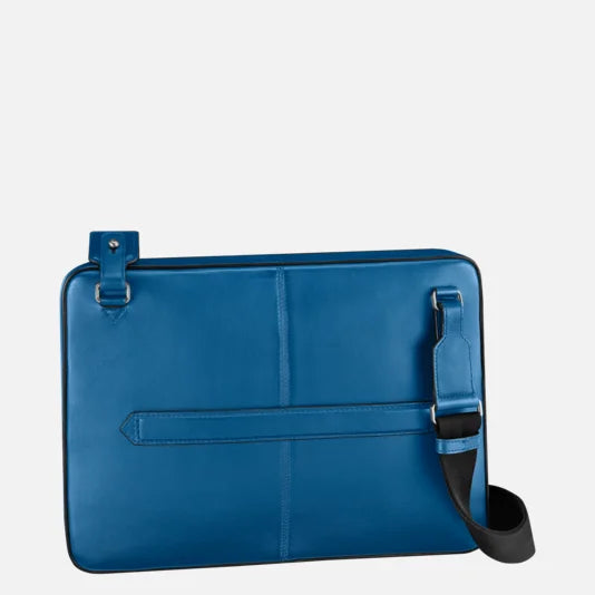 Montblanc Borsa le masterpiece ríomhaire Urban Blu Cobalto 124080