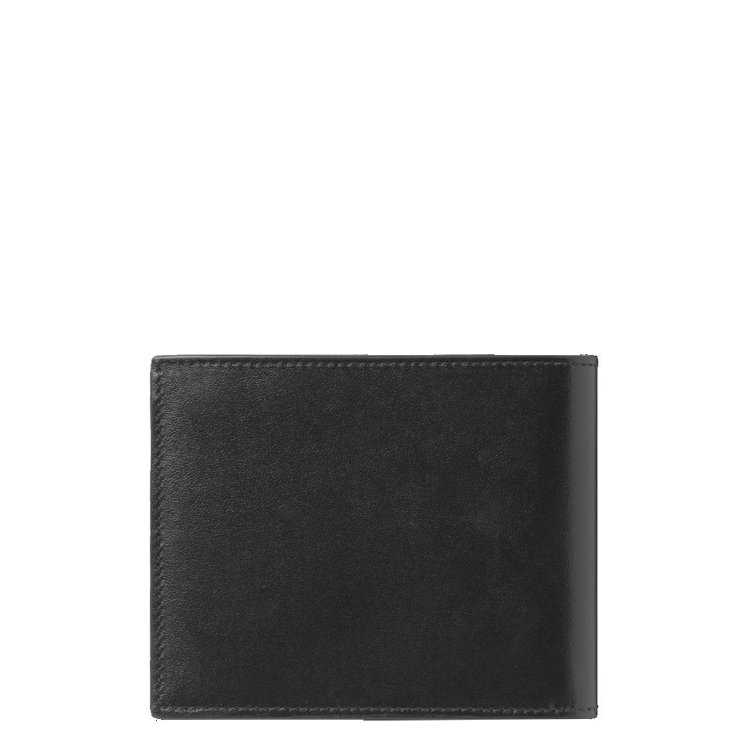 Montblanc Wallet Meisterst ⁇ ck 6 Compartments Black 198308