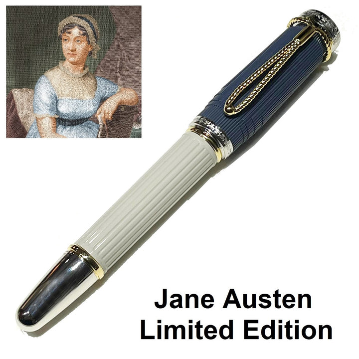 Montblanc Roller Writers Edição Homage para Jane Austen Edição limitada 130673