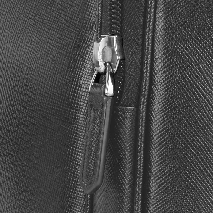 Montblanc Small Backpack 2 Graphite 128551 Gray Tailoring Compartments