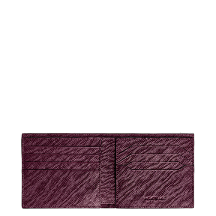 Montblanc Geldbörse 8 Fächer Sartorial Multi Limette/Cassis 199356
