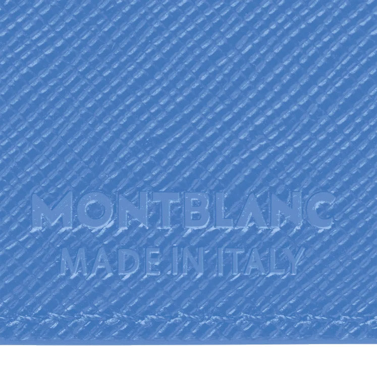 Karta Montblanc Card 5 Sartorial Dusty Blue 198245 Compartments