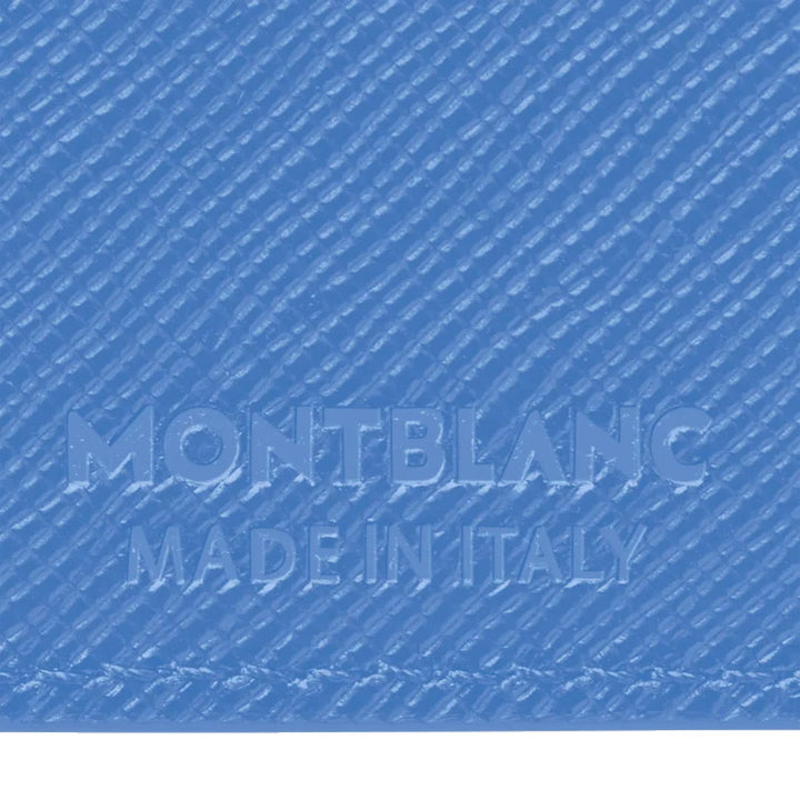 Karta Montblanc Card 5 Sartorial Dusty Blue 198245 Compartments